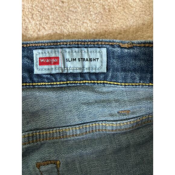 Wrangler Slim Straight Jeans 34/30 - Picture 3 of 8